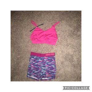 Simple workout outfit or under clothes.